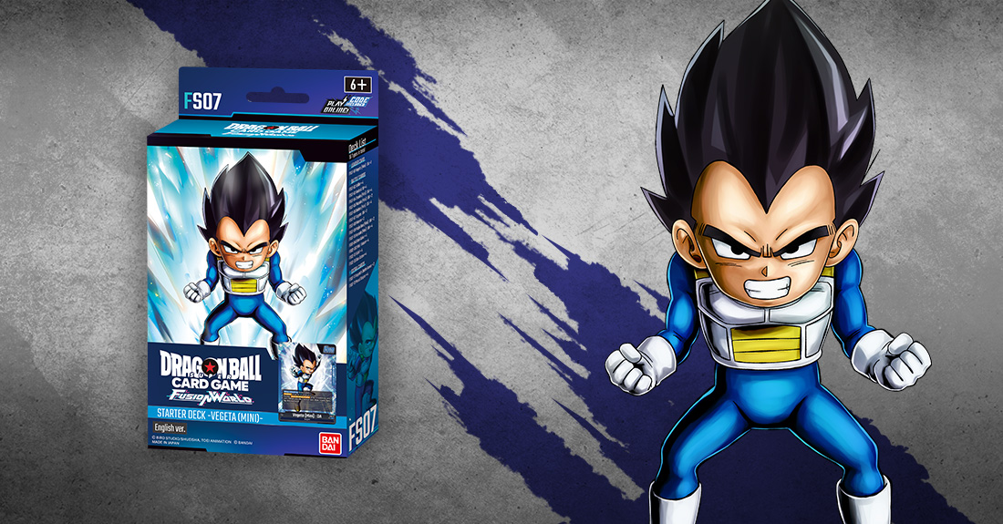 Dragon Ball Super Card Game Fusion World STARTER DECK -VEGETA(MINI)- [FS07] Key Art